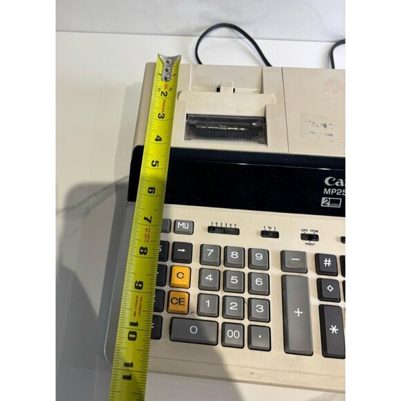 Canon MP25D 12 Digit Printing Calculator 2-Color Quiet Operation Large Display - Picture 2 of 5